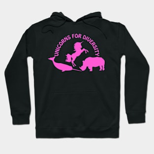 Unicorns for diversity Hoodie